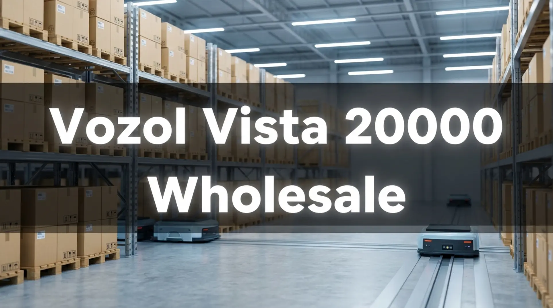 Vozol Vista 20000 Partihandel och recension