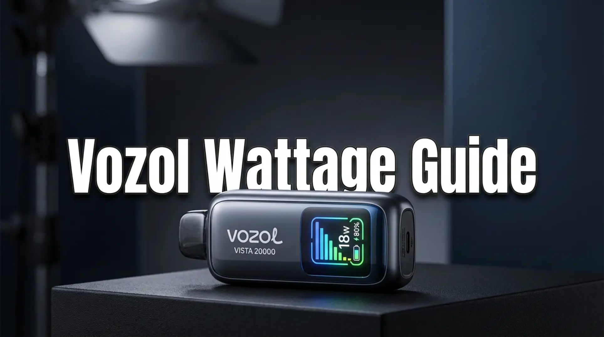 Vozol Vista 20000 Guide: Mastering 6-Level Watt ✓