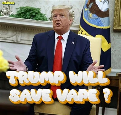 Trump lovar att rädda industrin för elektroniska cigaretter igen!