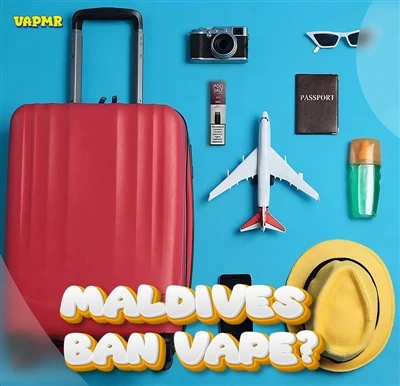 Från den 15 november kommer Vape att vara förbjudet att ta sig till Maldiverna.