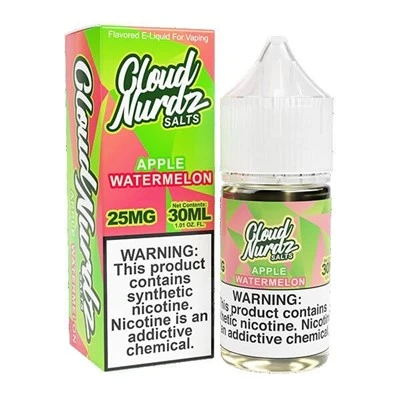 Apple Watermelon av Cloud Nurdz TFN Salts 30 ml