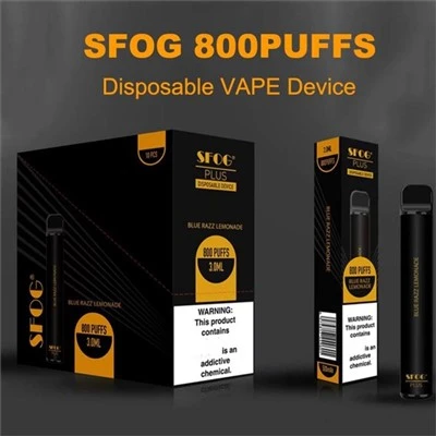 Vad är ångsmakintensiteten för SFOG -vape?