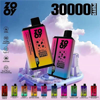 Vilken är smakintensiteten hos zooy vape?